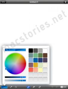 Des images des App Yahoo, Omnigraffle, Bento et Brushes