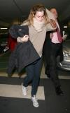 Emma Watson à l'aéroport d'Heathrow - Londres
