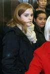 Emma Watson à l'aéroport d'Heathrow - Londres