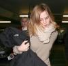 Emma Watson à l'aéroport d'Heathrow - Londres