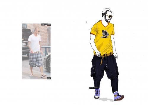 David Beckham  fashion  remake by SOTTCH