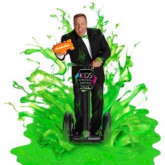 Kevin James : test du slime pour les Kids Choice Awards