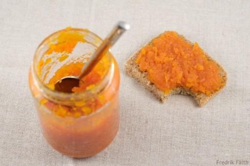 Marmelade de carottes au safran