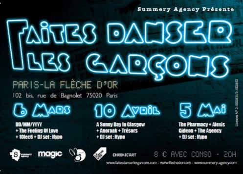 Faites Danser Les Garçons #1: DD/MM/YYYY + Feeling of Love + 10Lec6