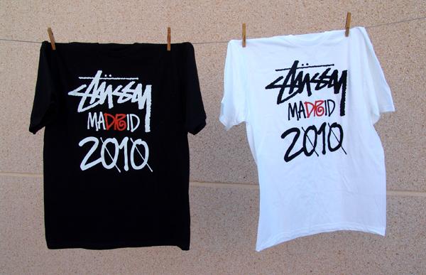 STUSSY MADRID CHAPTER STORE TEES