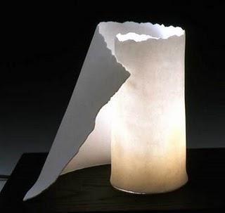 Porcelaine moderne et design : lampe