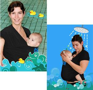 Porte-bébé aquatique