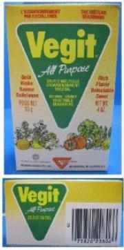 Vegit - All Purpose Source Naturelle Assaisonnement Végétal 