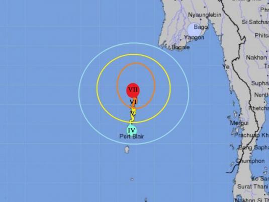 6,6 sur l'échelle ouverte de Richter, un séisme de forte magnitude à frappé une nouvelle fois l'archipel Andaman le 30 Mars 2010