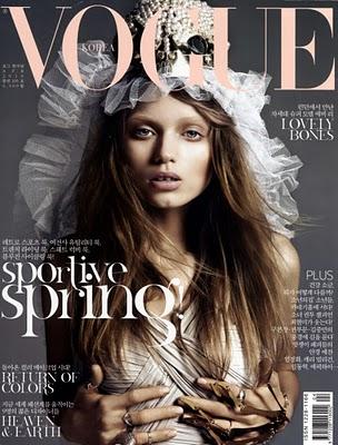 Abbey Lee Kershaw for Vogue Korea April 2010