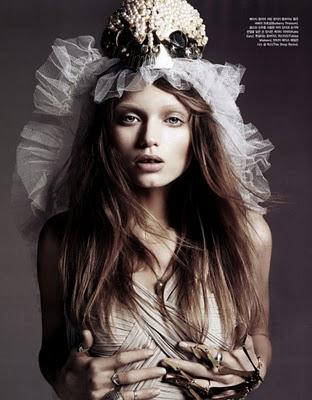 Abbey Lee Kershaw for Vogue Korea April 2010