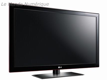 TV LCD LG LD650, du partage multimédia et du contenu en ligne