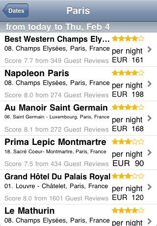 [News : Apps] ToucHotel, réservez votre hôtel simplement.