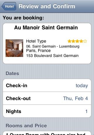 [News : Apps] ToucHotel, réservez votre hôtel simplement.