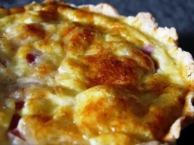 Petites quiches au jambon