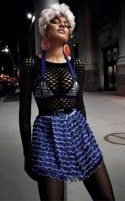 Selita Ebanks dans Blackbook magazine