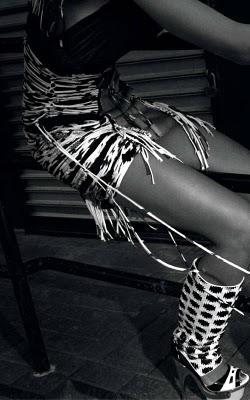 Selita Ebanks dans Blackbook magazine