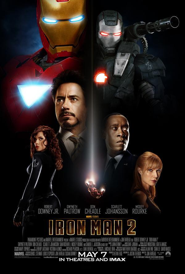 Iron Man 2, affiches et Stark Expo
