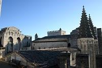 L’ancien palais des papes en Avignon