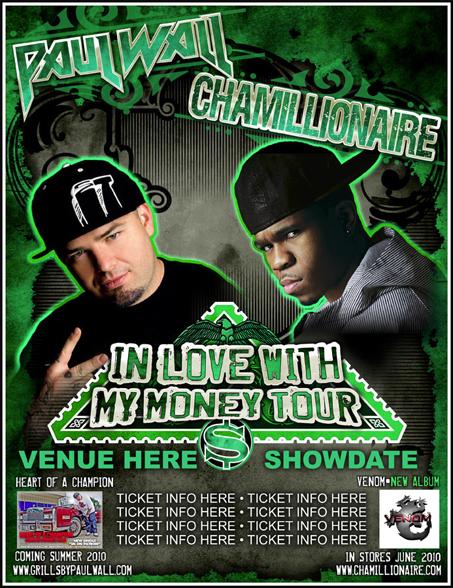 CHAMILLIONNAIRE & PAUL WALL (Ensemble sur scène)