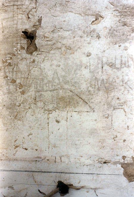 Les graffiti de l'abbaye de Belleperche (82)