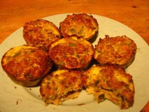 Muffins de poisson à la coriandre – de komtiebelle