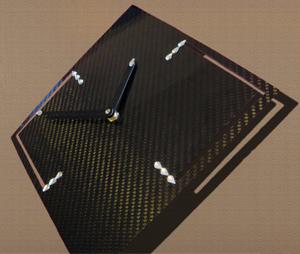 horloge carbon design