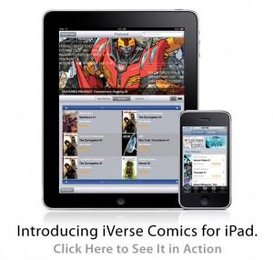 iVerse Comics dévoile son application iPad