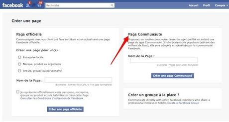 facebook page communaute Facebook: créez des pages non officielles avec les Pages Communauté 