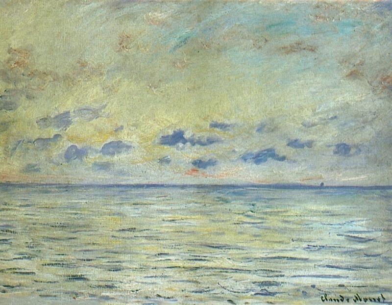 Claude Monet, La mer à Pourville