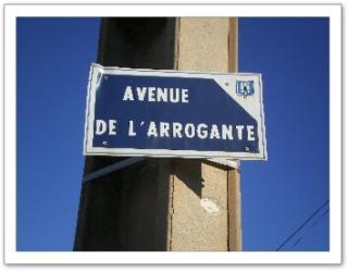 arrogante rue à la capte