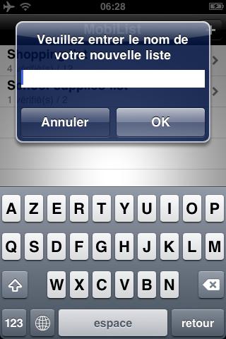 [News : Apps] MobiList, simplifiez vous les courses !