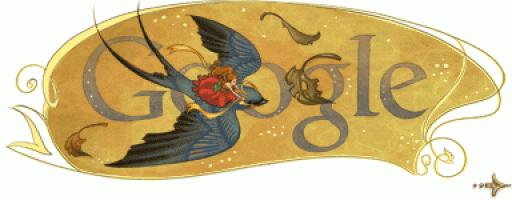 Google souhaite un Joyeux anniversaire à Andersen