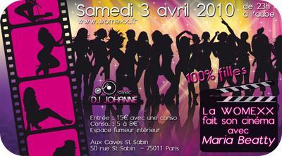La Womexx le 03 avril coup de coeur de gayvox La Womexx le 03 avril coup de coeur de gayvox