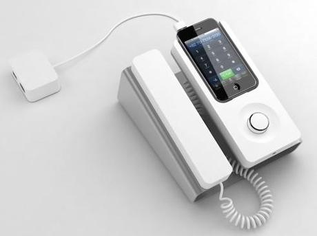Desk Phone Dock : l’iPhone à fil ?