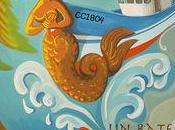 bateau, image, geste