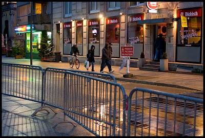 Differdange, à la tombée du soir