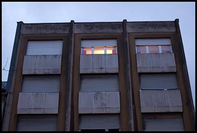 Differdange, à la tombée du soir