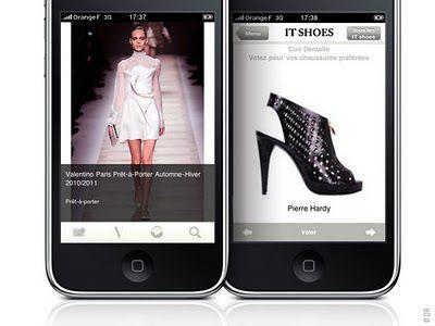 Vogue, enfin sur l'Iphone !