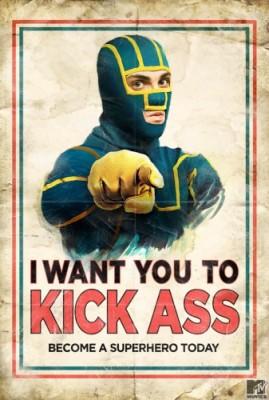 Kick Ass a des posters très old school