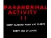 Paranormal Activity petite guerre venir