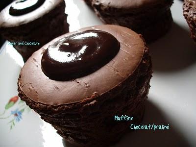 Petits cakes praliné chocolat