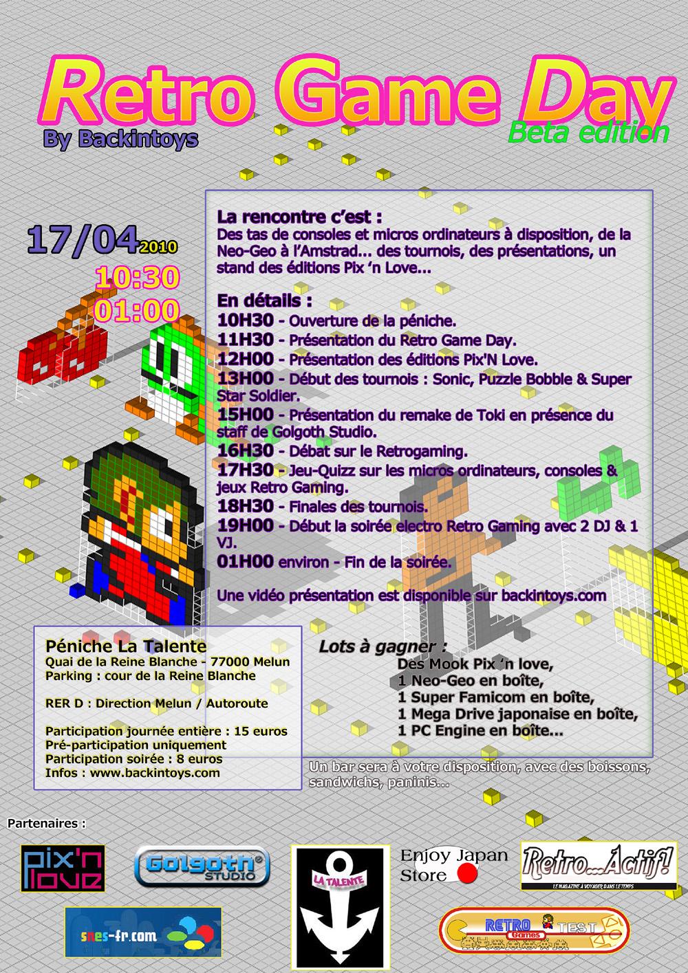 [Evenement] Retro Game Day