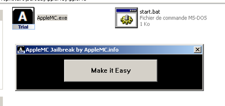 AppleMC un nouveau logiciel de Jaiblreak
