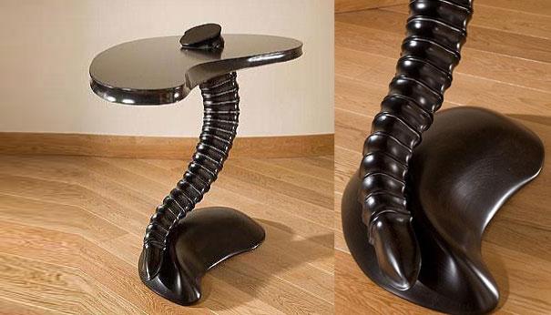 zelouf bell's black mamba table large