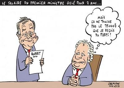 Caricatures : semaine du 29 mars au 4 avril 2010