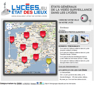 Une caméra dans le lycée ? Fais tourner l'information !