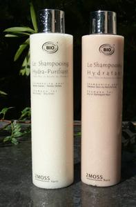 Les 2 shampooings de la gamme 2Moss