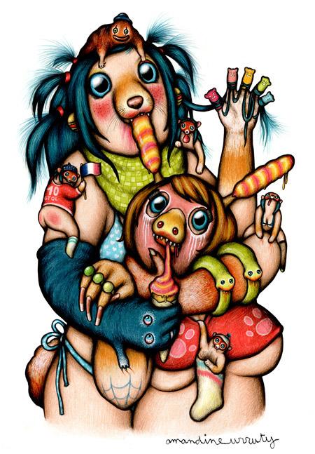 On se calme et on boit frais / Amandine Urruty