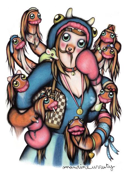 Love is blue baby / Amandine Urruty